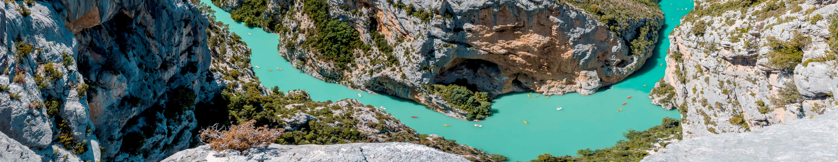 gorges du verdon vue depuis les hauteurs