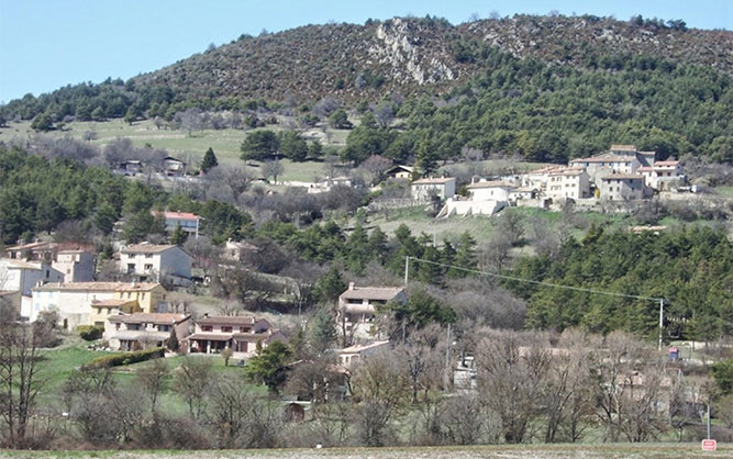 Le village de Chateauvieux